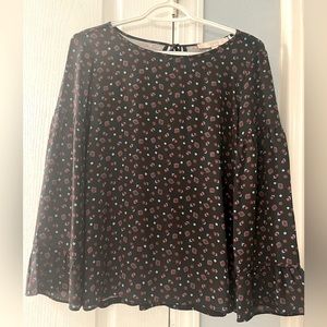 Loft Bell Sleeve Blouse